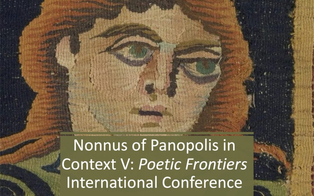 Julia Hombre takes part in an International Conference on Nonnus of Panopolis